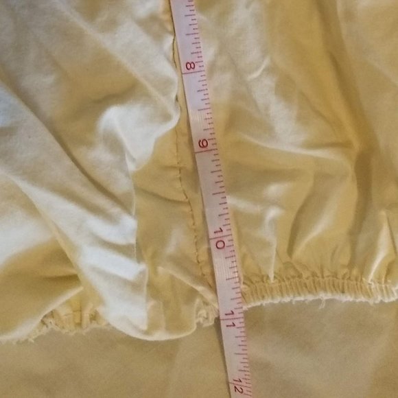 Wamsutta King yellow sheet set NWT - Picture 4 of 6